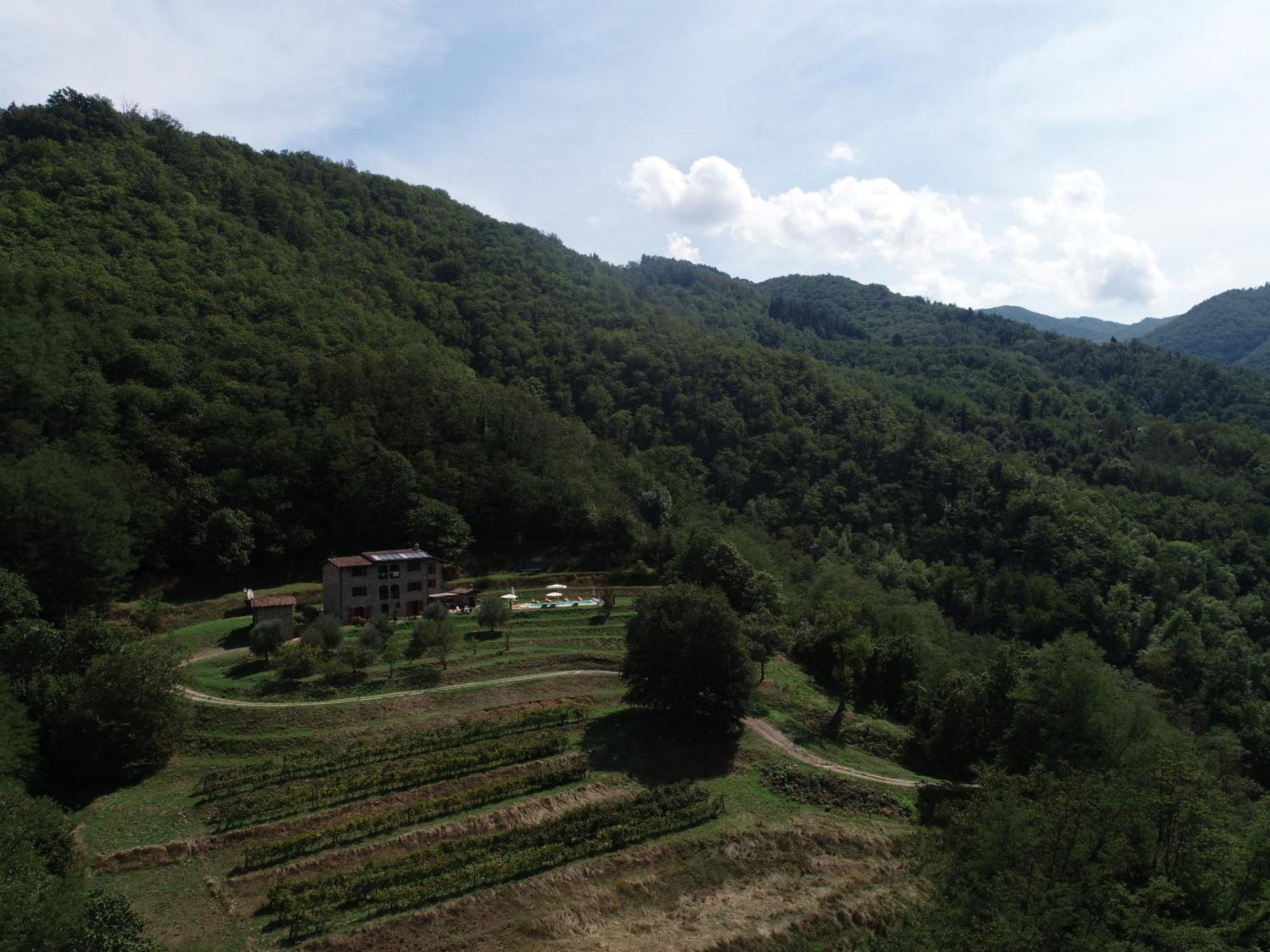 Вилла Casa Bachella Баньи-ди-Лукка Экстерьер фото